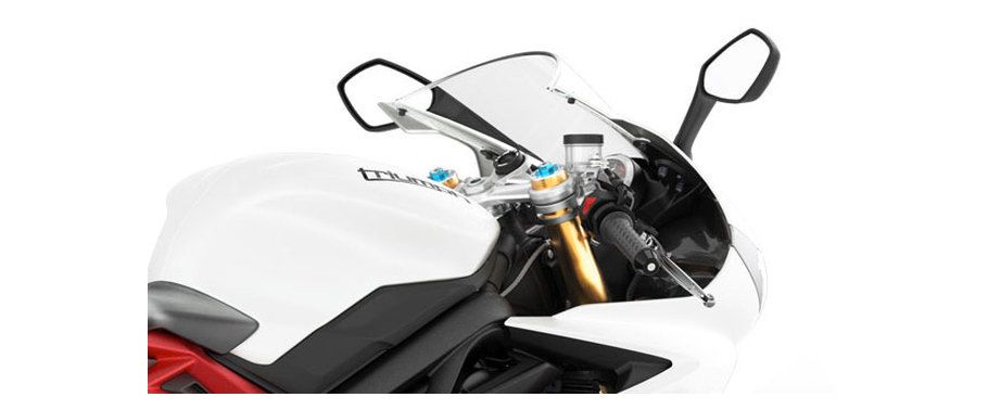 Triumph Daytona 675 Handle Bar View Triumph Daytona 675 Handle Bar View