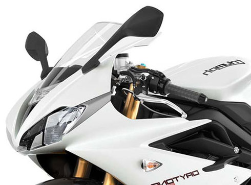 Triumph Daytona 675 Back Side View