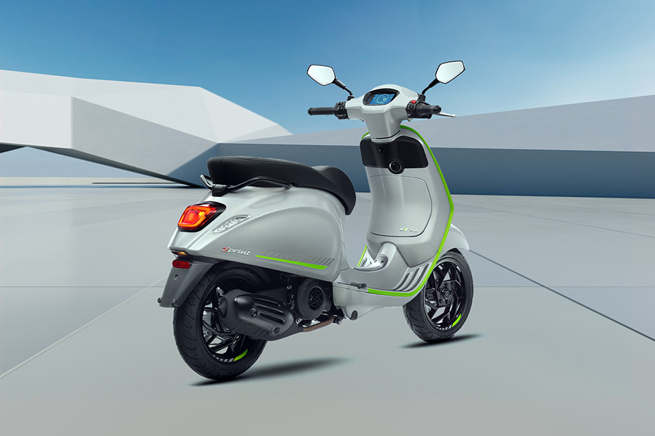 Vespa Sprint 150 Back Side View Vespa Sprint 150 Back Side View