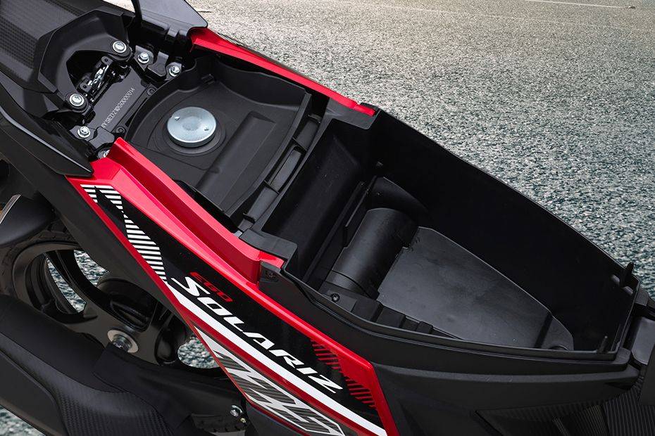 Yamaha Ego Solariz Seat Storage Side View Yamaha Ego Solariz Seat Storage Side View