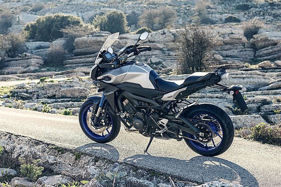 Yamaha MT-09 Tracer Slant Back Side View Right