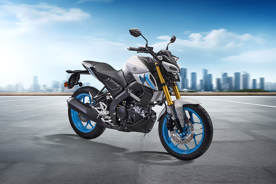 Yamaha MT-15 Slant Rear View Full Image Yamaha MT-15 Slant Rear View Full Image