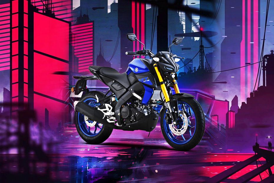 Yamaha MT-15 Slant Rear View Full Image Yamaha MT-15 Slant Rear View Full Image