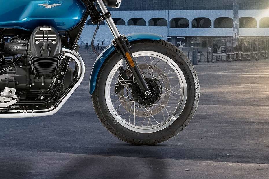 Moto Guzzi V7 III Front Tyre View Moto Guzzi V7 III Front Tyre View