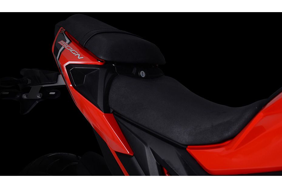 GPX Demon 150GN Rider Seat View GPX Demon 150GN Rider Seat View
