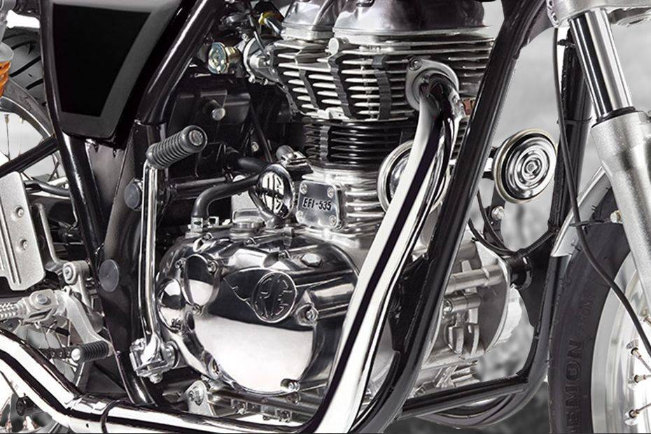 Royal Enfield Continental GT Engine View Royal Enfield Continental GT Engine View