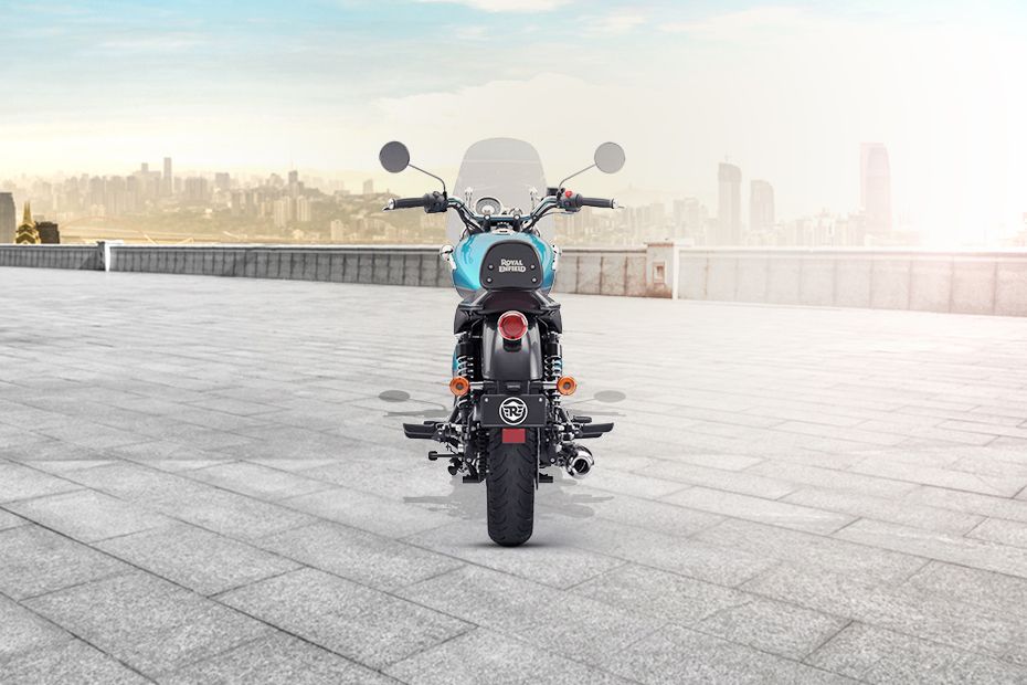 Royal Enfield Meteor 350 Rear Viewfull Image Royal Enfield Meteor 350 Rear Viewfull Image