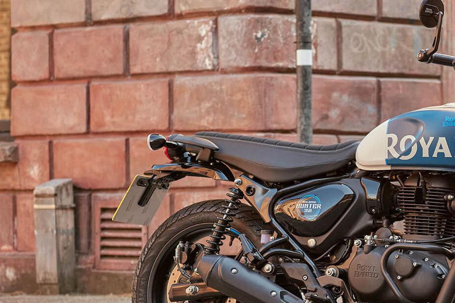 Royal Enfield Hunter 350 Rider Seat View