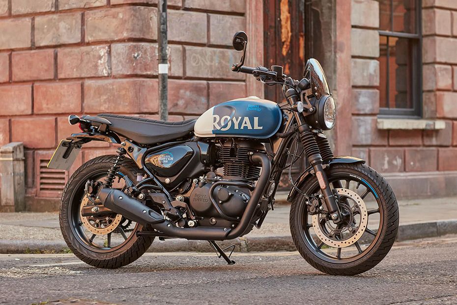 Royal Enfield Hunter 350 Slant Upfront View
