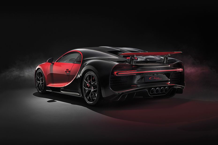 Rear Cross Side View of Bugatti Chiron Sport Rear Cross Side View of Bugatti Chiron Sport