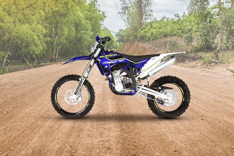 Sherco 450 SEF-R Left Side View Full Image Sherco 450 SEF-R Left Side View Full Image