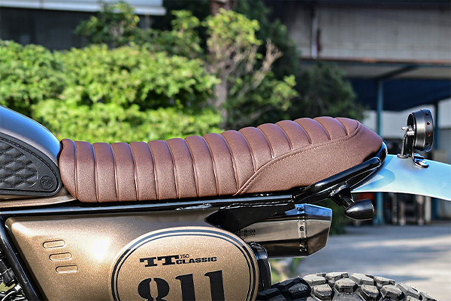 KTNS TT Classic 150 Back Rest View