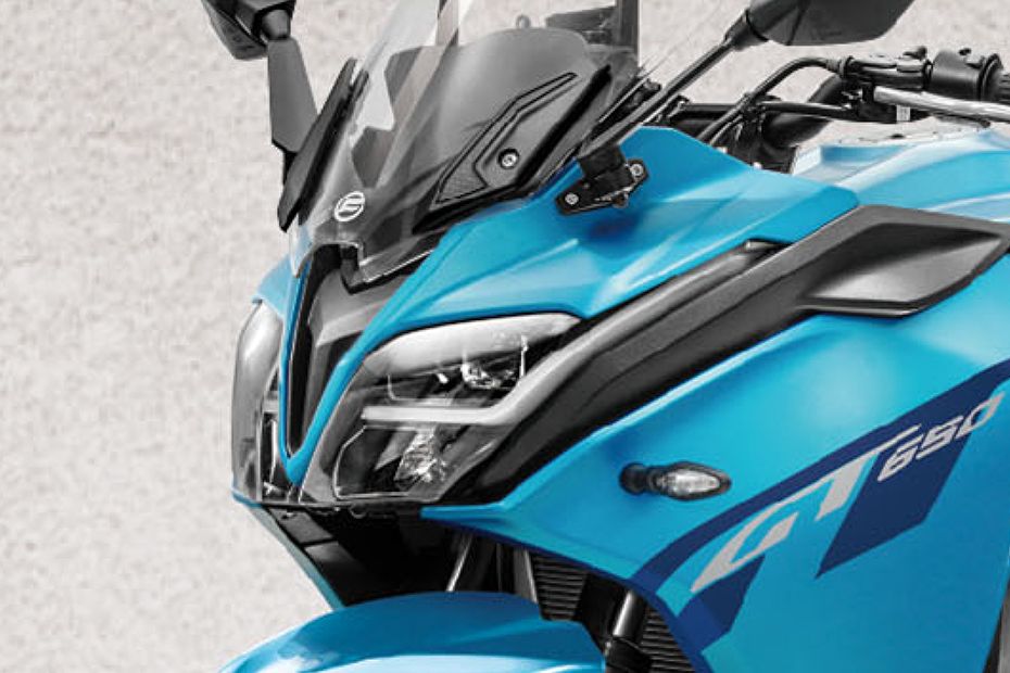 CFMoto 650 GT Head Light View