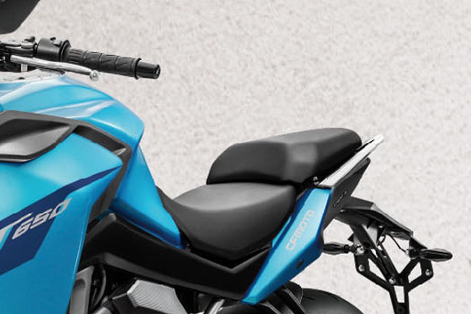 CFMoto 650 GT Rider Seat View