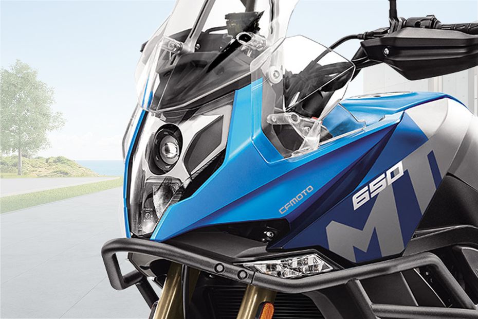 CFMoto 650 MT Head Light View