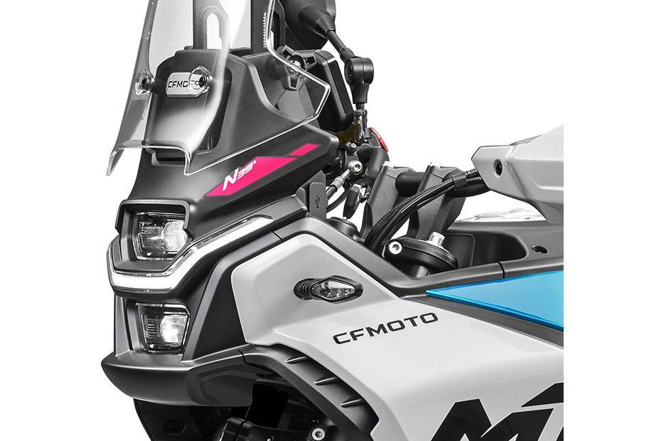 CFMoto 450 MTX Head Light View CFMoto 450 MTX Head Light View