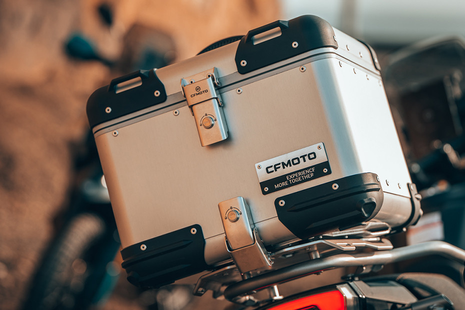 CFMoto 800MT-X Storage Box View CFMoto 800MT-X Storage Box View