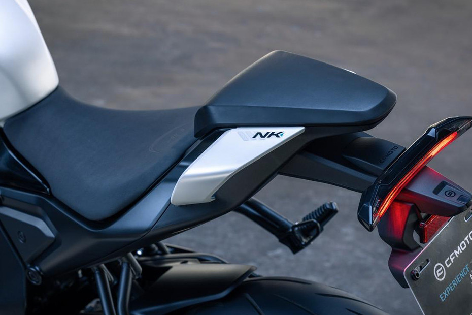 CFMoto 675NK Rider Seat View