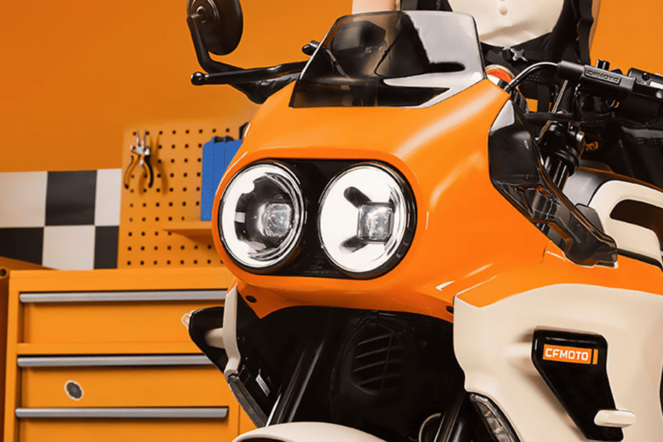 CFMoto XO Papio Racer Head Light View