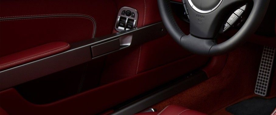 door handle interior of Aston Martin DB9