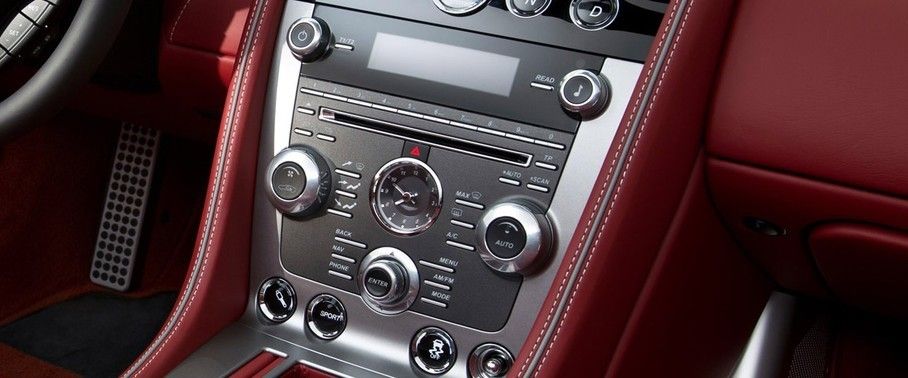 Side AC Controls of Aston Martin DB9