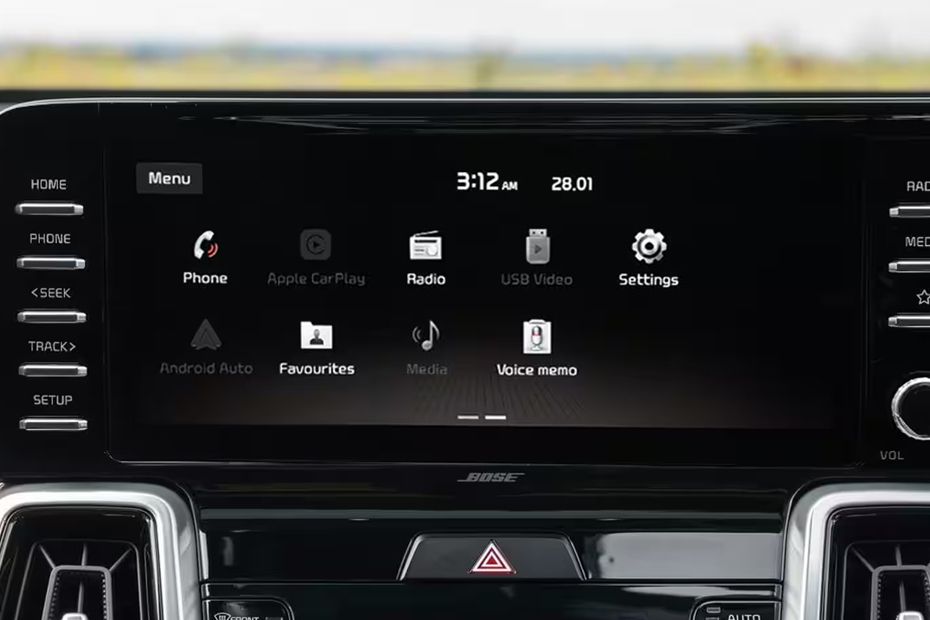 Sorento touch screen