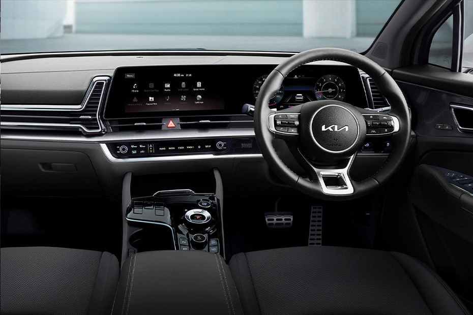 Dashboard View of Sportage Dashboard View of Sportage