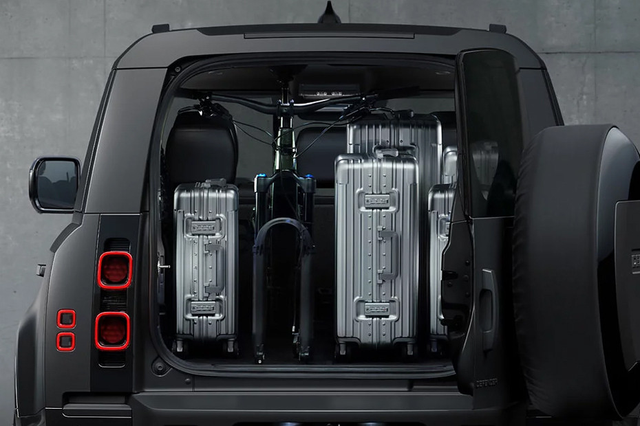 Storage Closer View of Land Rover Defender 130