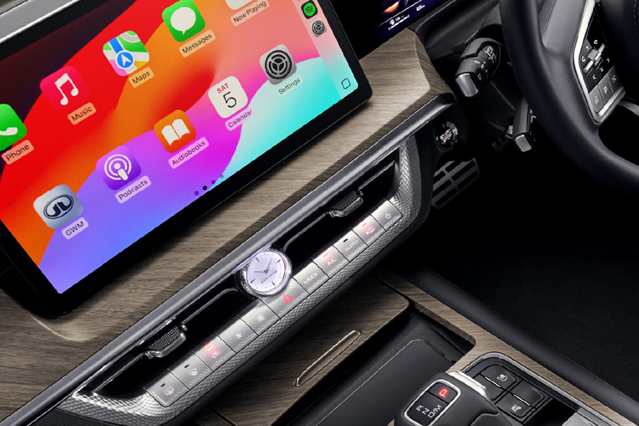 Front AC Controls of GWM Tank 500