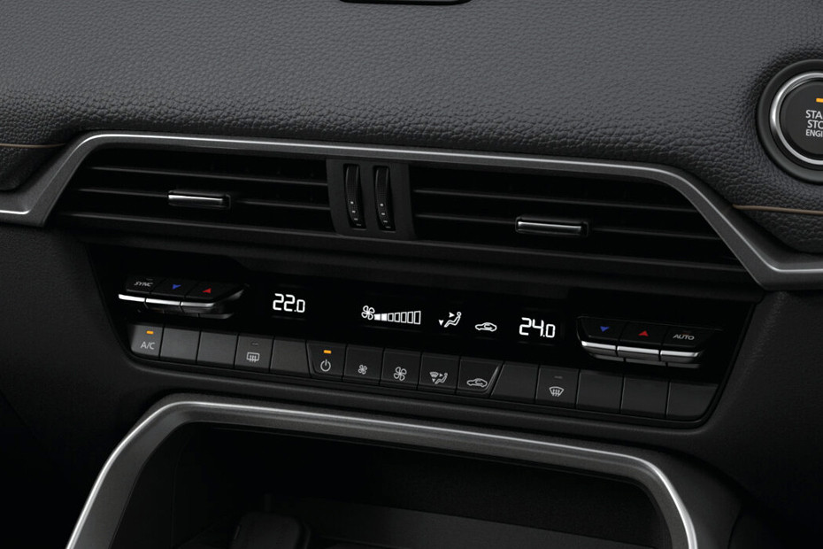 Front AC Controls of Mazda CX-60