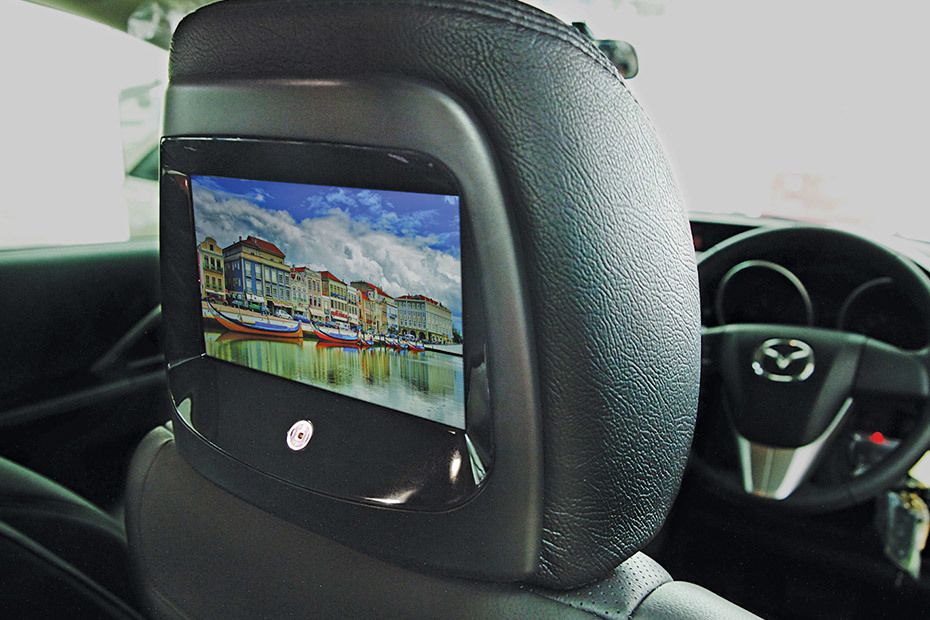 Rear Seat Entertainment of Mazda 5 Rear Seat Entertainment of Mazda 5