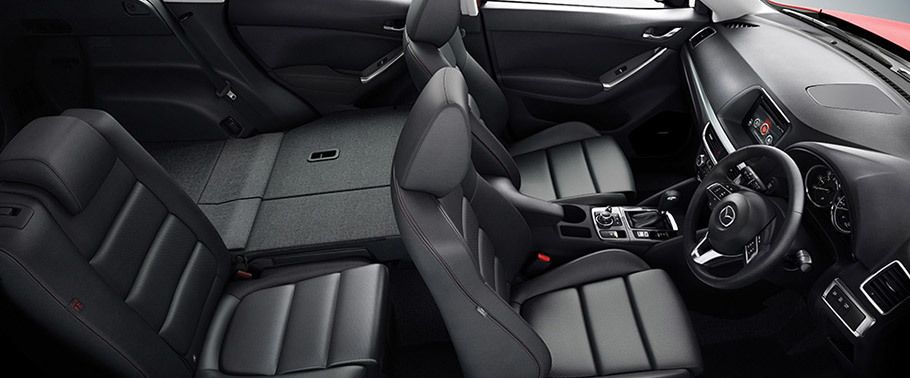 Mazda CX Front And Rear Seats Together