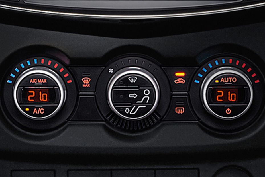 Front AC Controls of Mazda BT-50 Front AC Controls of Mazda BT-50