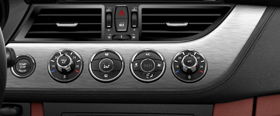 Front AC Controls of BMW Z4 Series
