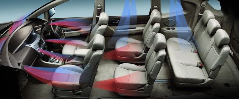 SsangYong Stavic Front And Rear Seats Together