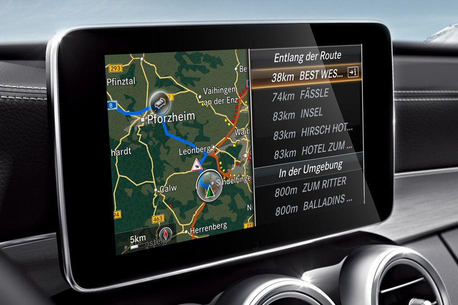 C-Class Coupe gps navigator