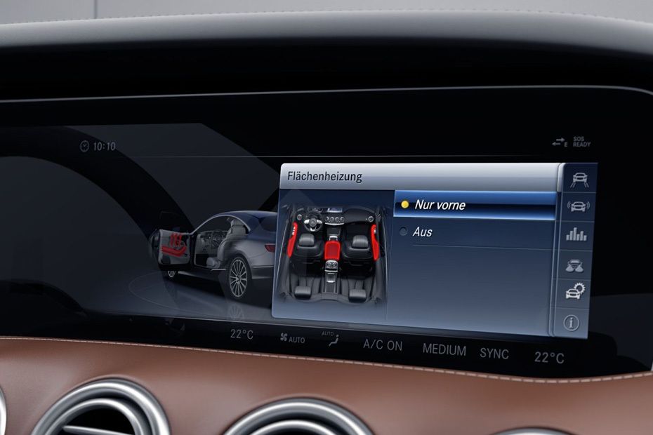 S-Class Cabriolet touch screen S-Class Cabriolet touch screen