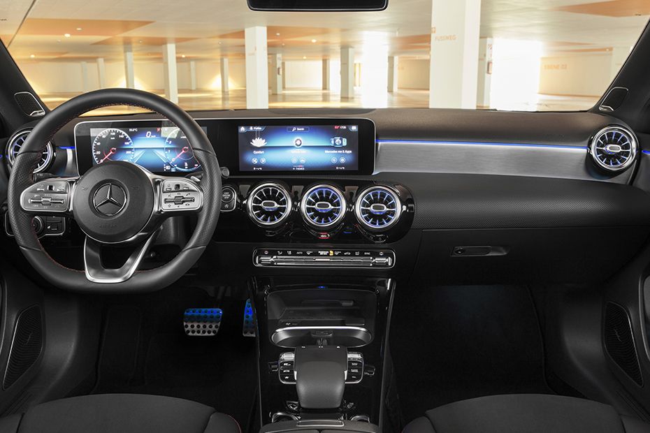 Dashboard View of A-Class Sedan (2019-2021)