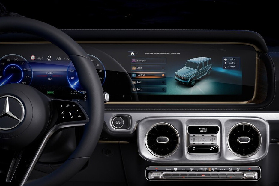 G-Class Electric Center Console