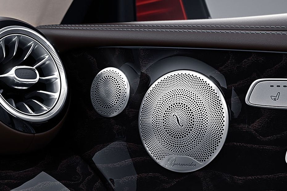 Speakers View of Mercedes Benz E-Class Cabriolet