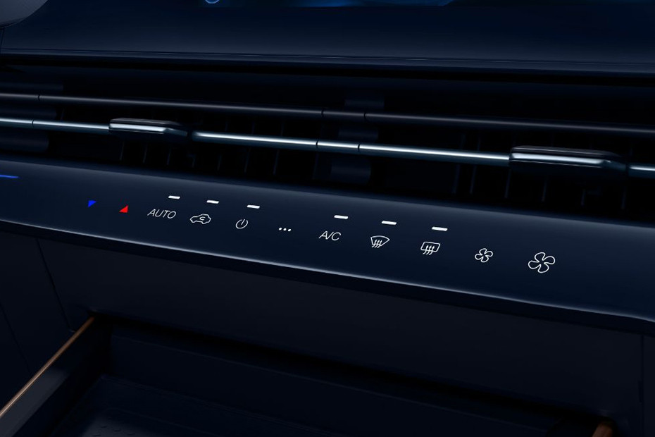 Front AC Controls of Chery O5