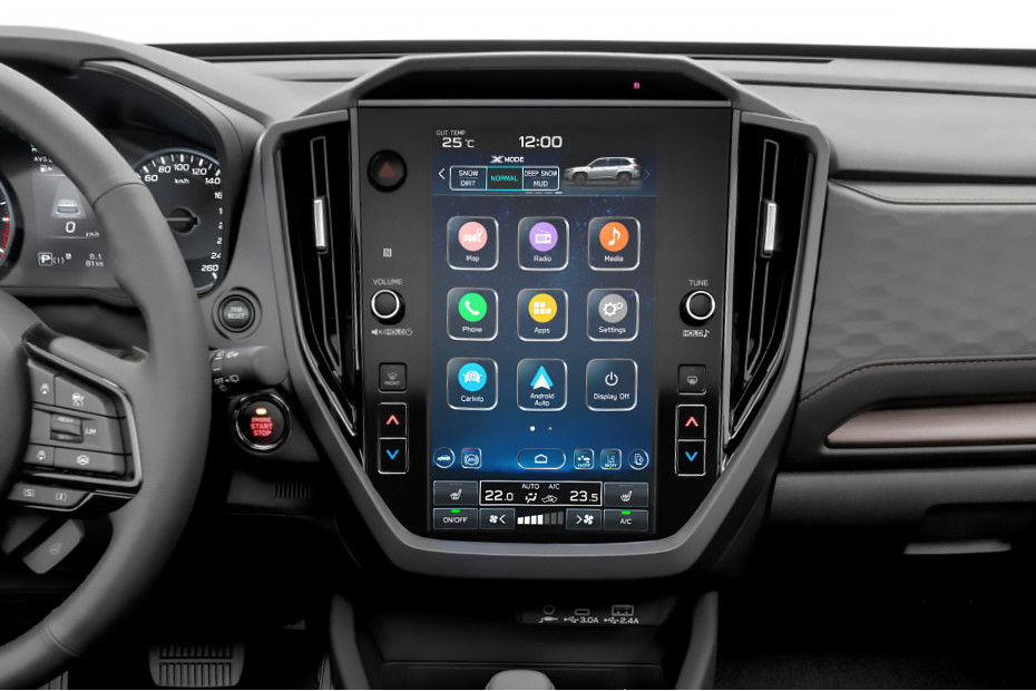 Forester touch screen