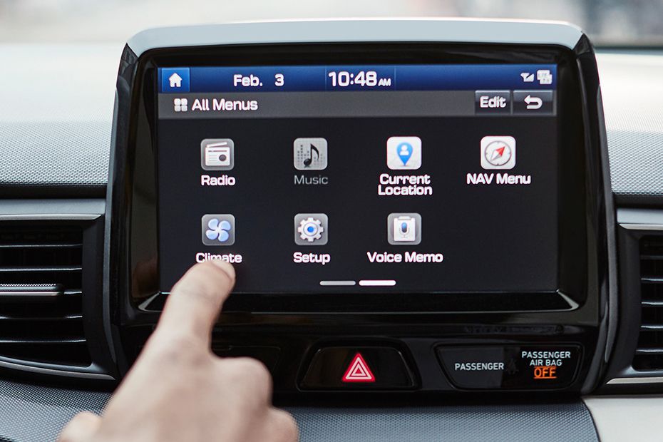 Veloster 2019 touch screen