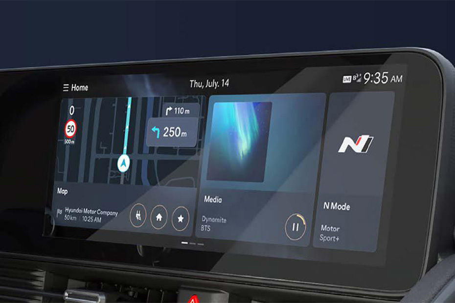 Ioniq 5 N touch screen