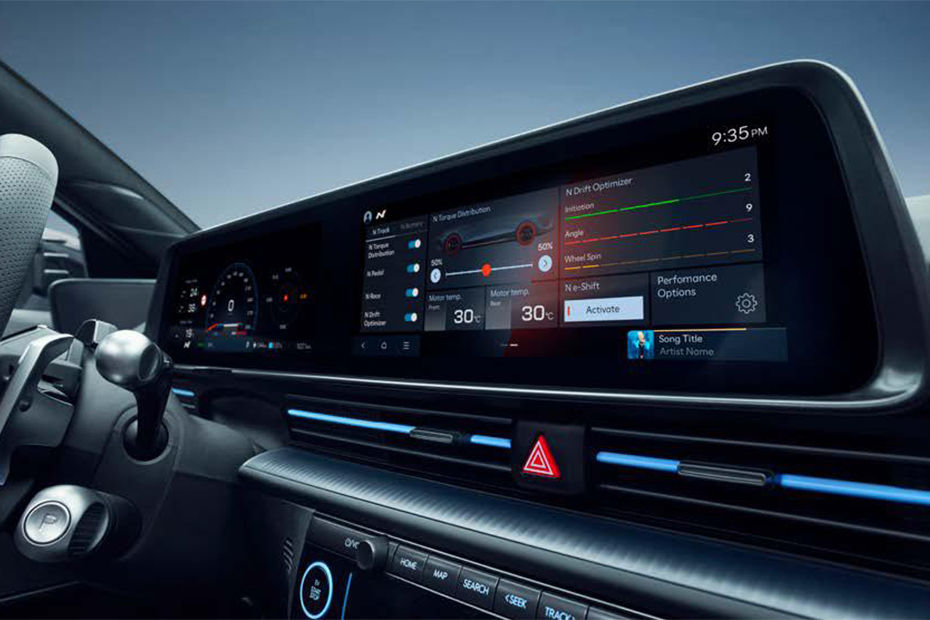 Ioniq 6 N touch screen Ioniq 6 N touch screen