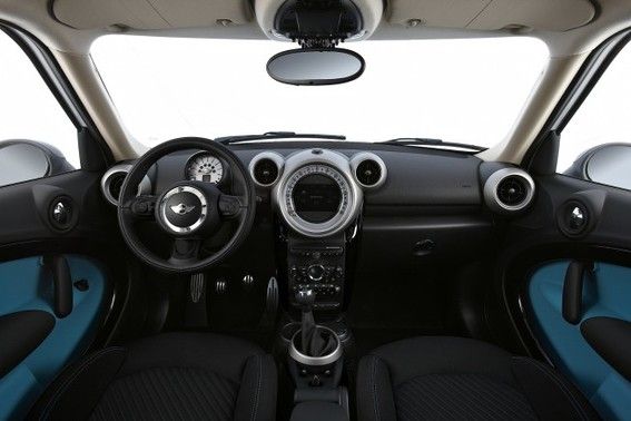 Dashboard View of New Countryman