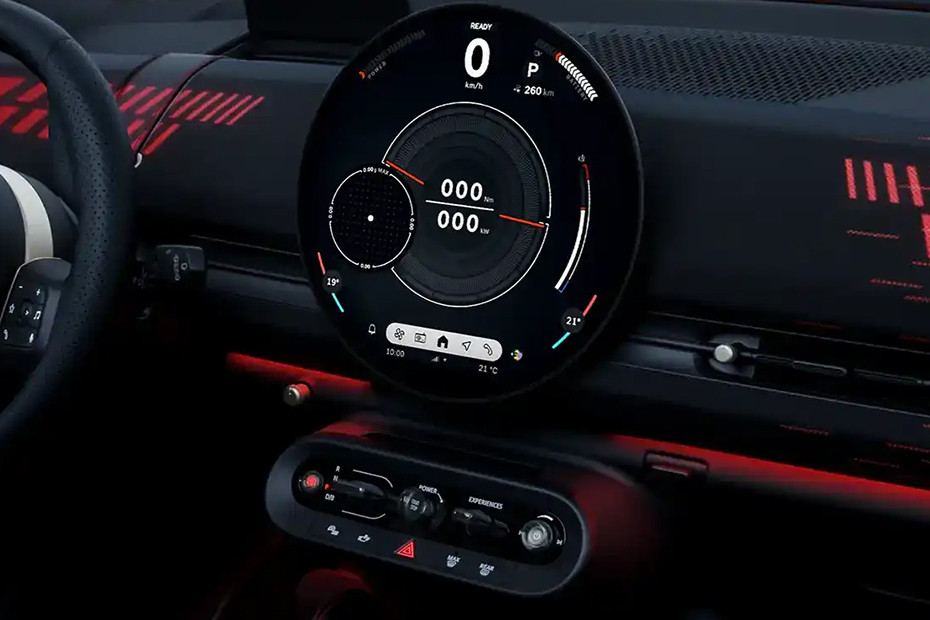 Front AC Controls of MINI John Cooper Works