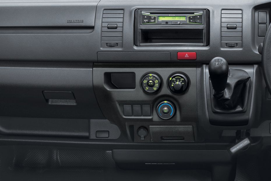 Side AC Controls of Toyota Hiace