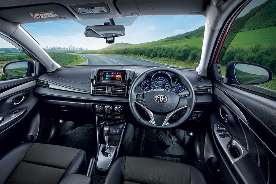 toyota vios dashboard view 802621 - The War of Comparison: Toyota Vios