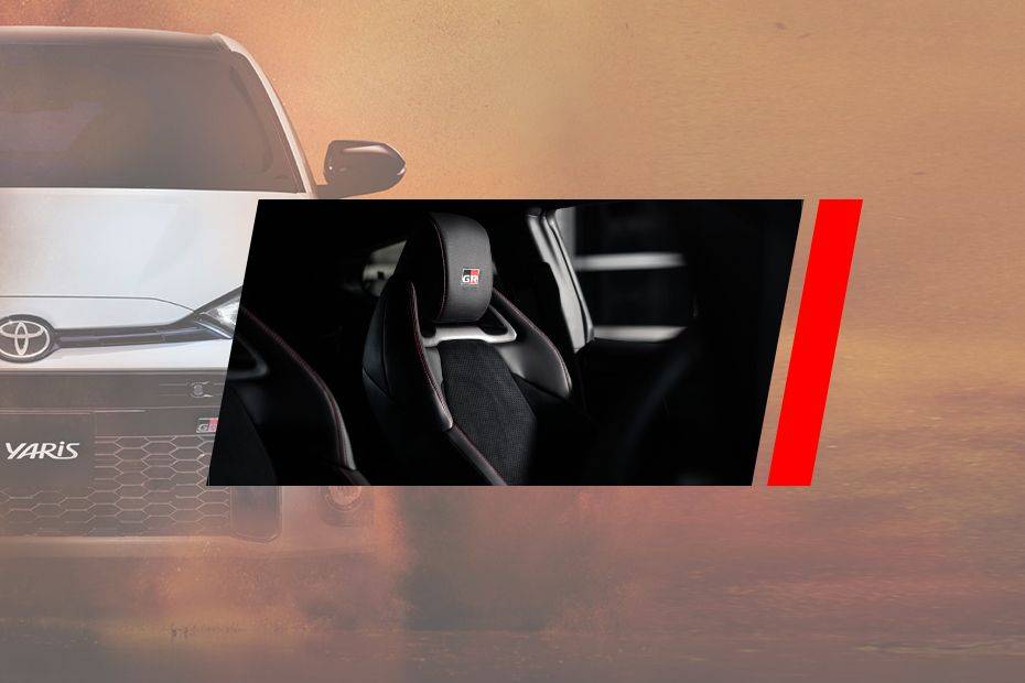 GR Yaris Front Seat Headrest GR Yaris Front Seat Headrest